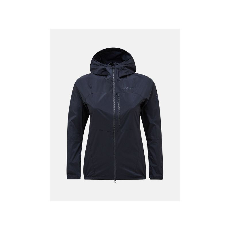 Peak Performance W Vislight Wind Jacket Black Peak Performance