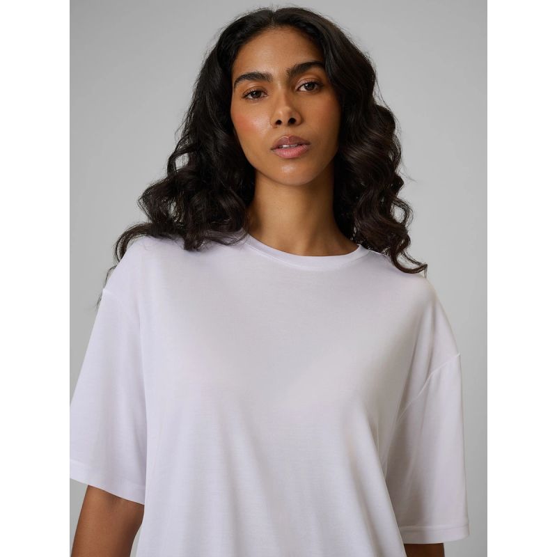 Women's loose plain T-shirt 4F 4FRSS26TTSHF4262-10S 4f
