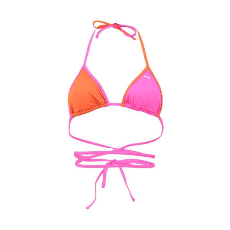 Puma Swim Women Wrap Triangle 1P Bikini Top Bra 938065-02 Clothing/Swimming Puma