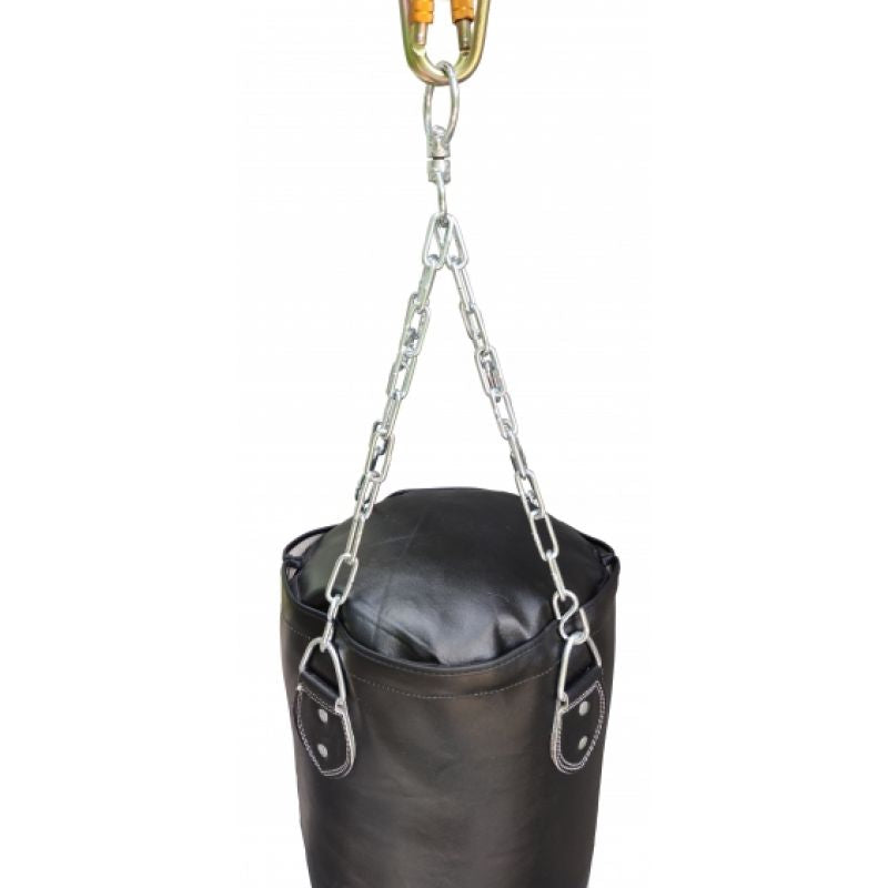 Leather boxing bag 150/35 cm empty WWS-MASTERS black Accessories/Martial arts equipment/Worki bokserskie Your Sports Performance