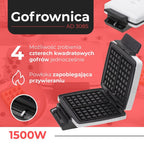 ADLER AD 3085 waffle maker AGD - Produkty/Opiekacze Your Sports Performance
