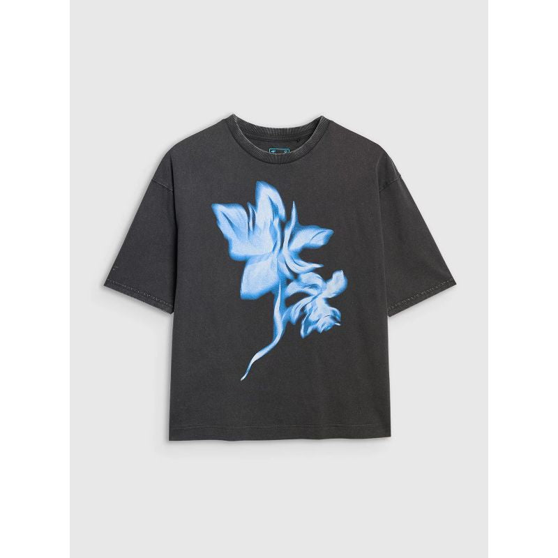 Women's oversize printed T-shirt 4F 4FRSS25TTSHF2747-20S *Kategoria tymczasowa Your Sports Performance