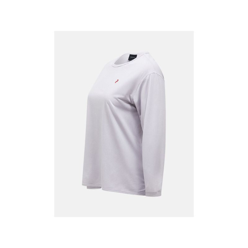 PEAK PERFORMANCE W Trail Longsleeve T-shirt, gray