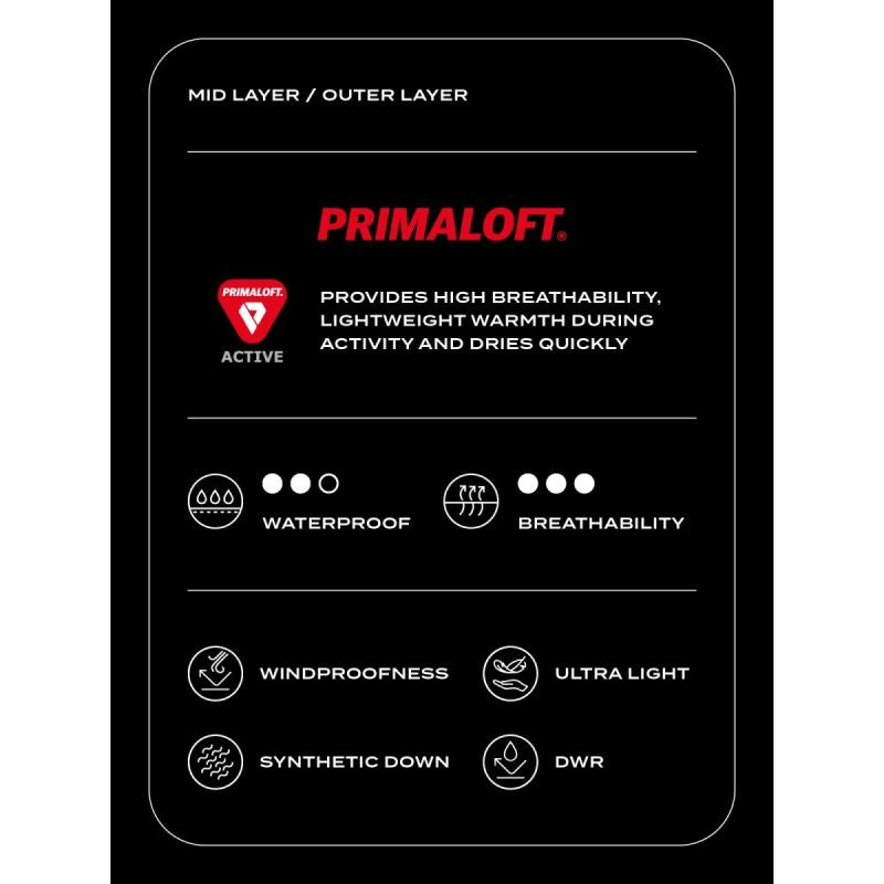 Men's down trekking vest with Primaloft active filling 4F 4FWSS24TVJAM096-24S *Kategoria tymczasowa Your Sports Performance