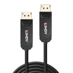 LINDY 50m DisplayPort 2.0 UHBR10 Hybrid Fiber Optic Cable Kable i adaptery/Kable DisplayPort Your Sports Performance