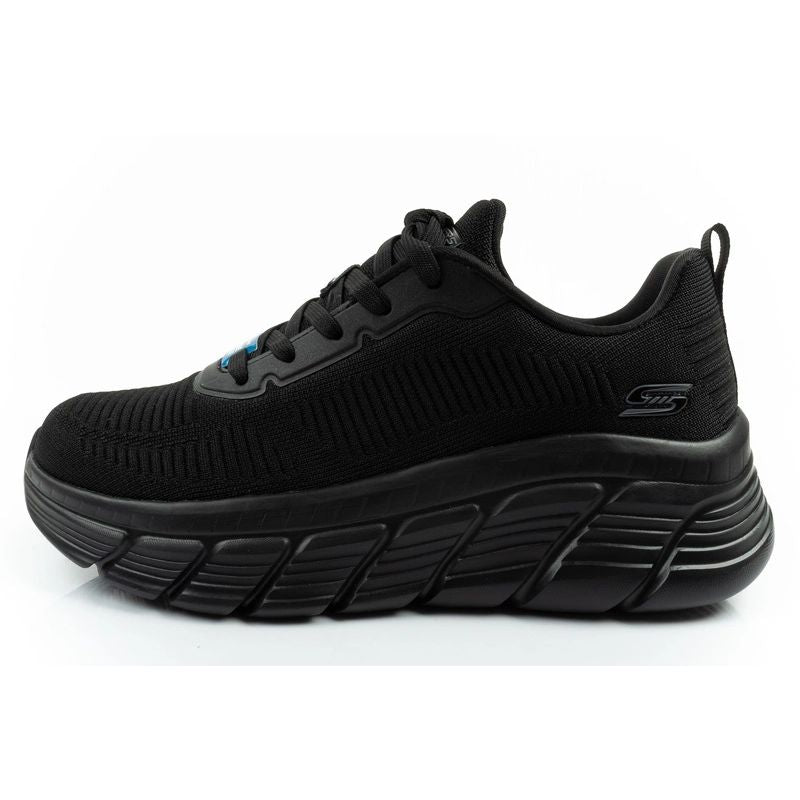 Skechers Bobs B Flex women's sneakers fashionable black Skechers