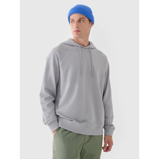 Men's sweatshirt with hood, open, 4F 4FRAW24TSWSM1821-27S *Kategoria tymczasowa Your Sports Performance