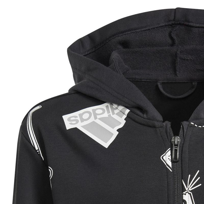 Adidas Bluv Full-Zip Hoodie Jr IN3300 Clothing/Lifestyle Adidas