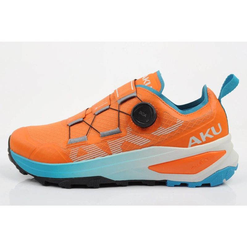 Aku men's trial trekking shoes Furiosa BOA Gore-tex Vibram fashionable orange