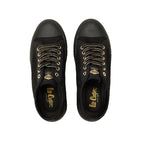 Lee Cooper women's sports shoes sneakers black platform lace Lee Cooper