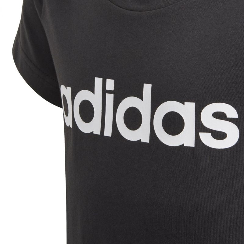 T-shirt adidas YG E Lin Tee JR EH6173 Clothing/Lifestyle/T-shirts Adidas