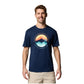 Columbia Path Lake II Graphic Tee M 1934814468 Clothing/Outdoor/T-shirts with short sleeves/Columbia Your Sports Performance