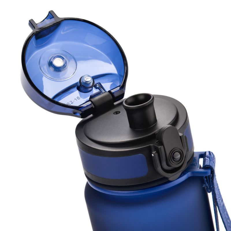 Meteor 650 ml navy blue sports bottle