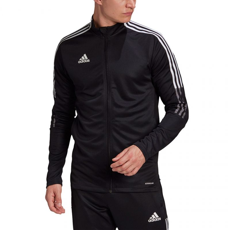 Sweatshirt adidas Tiro 21 Track black M GM7319 Clothing/Football Adidas