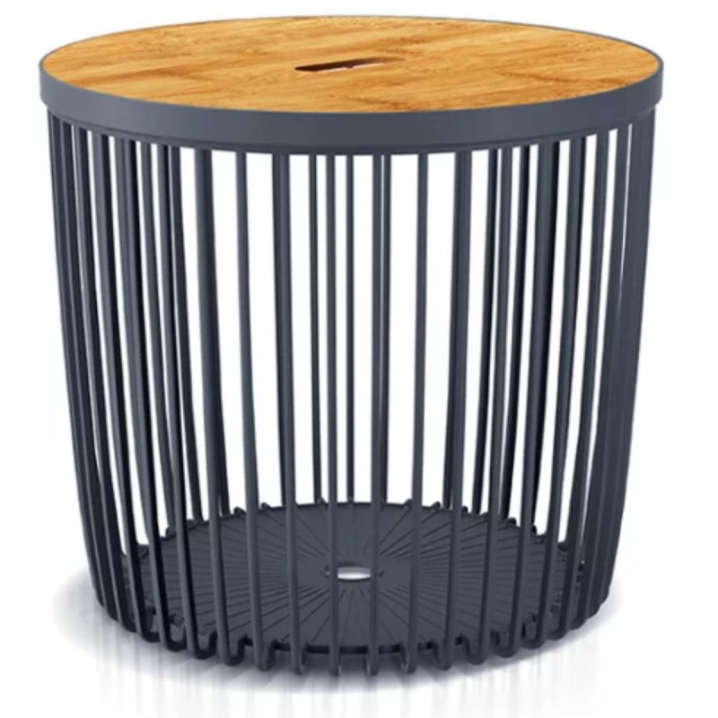 BASKET TABLE 38.6x35.8CM CLUBO ANTHRACITE Dom I Ogród/Meble Ogrodowe/Zestawy Your Sports Performance