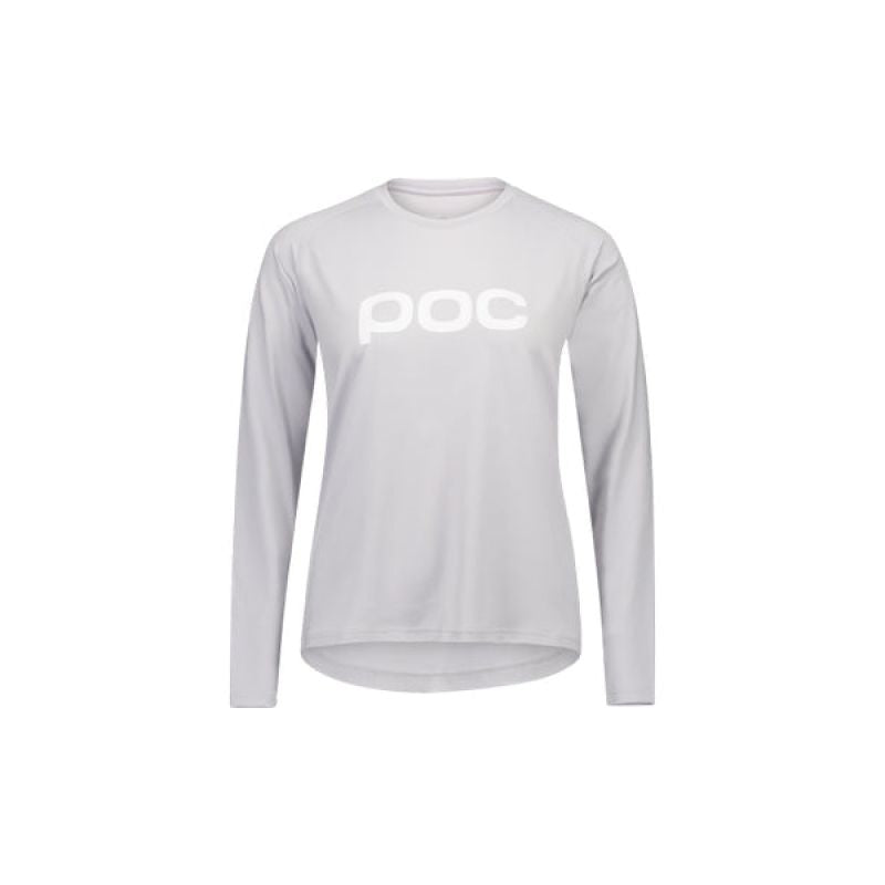 POC W's Reform Enduro Jersey Light Gray