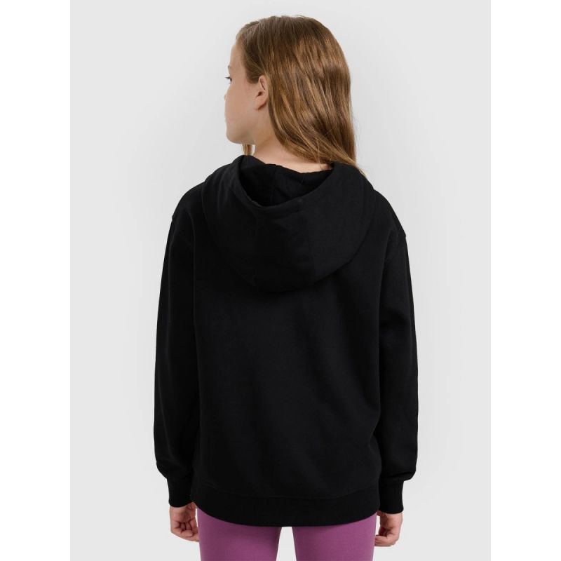 Girls' sweatshirt with hood, open, 4F 4FJWMM00TSWSF1862-20S *Kategoria tymczasowa Your Sports Performance