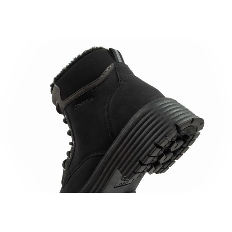 O'neill winter boots women's hiking boots, insulated ankle boots, fashionable black ONeill