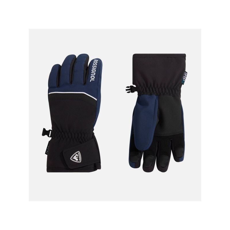 ROSSIGNOL JR TECH IMPR G children's ski gloves navy blue