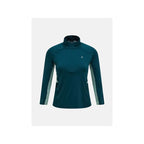Women's PEAK PERFORMANCE W Core Half Zip Baselayer T-shirt, green