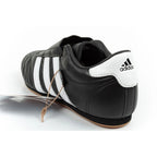 Adidas Women's Taekwondo Sports Shoes Black Leather Slip-On adidas