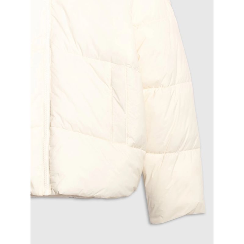 Girls' down jacket with synthetic filling 4F 4FJRAW25TDJAF0825-10S *Kategoria tymczasowa Your Sports Performance