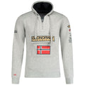 Geographical Norway Gymclass EO DB 100 M sweatshirt WU6620H/GNO-Blended Gray Clothing/Outdoor/Geographical Norway Your Sports Performance