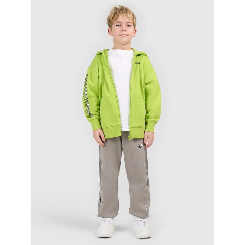 Boys’ Loose-Fit Hooded Sweatshirt 4F 4FJRSS26TSWSM2817-45S