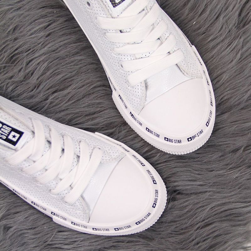 Big Star W FF274024 openwork low sneakers white Footwear/Lifestyle/Big Star Your Sports Performance