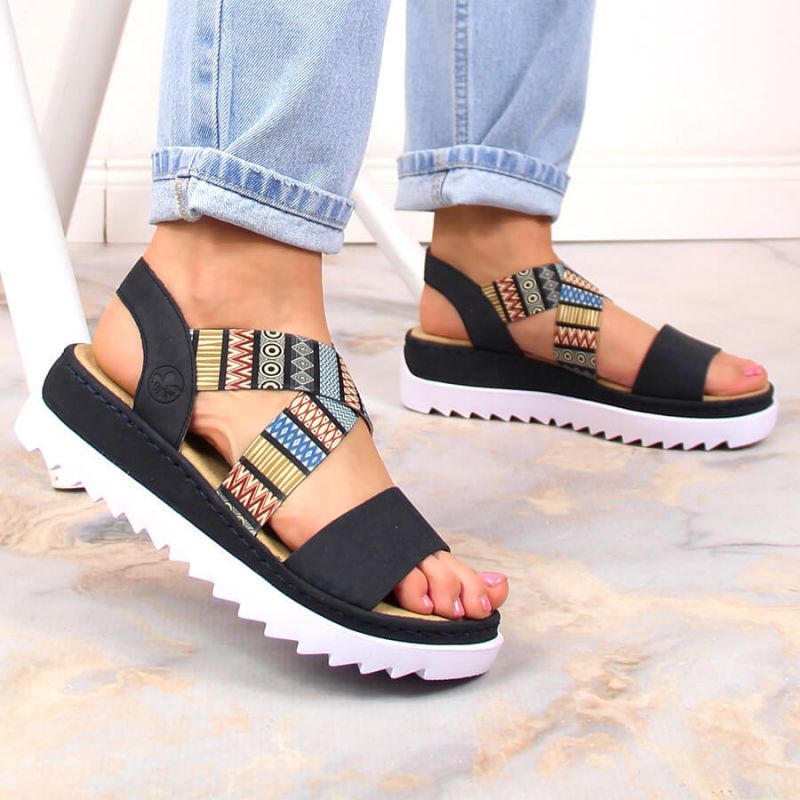 Rieker V44G8-14 W RKR533A Sandals Footwear/Lifestyle/Rieker Your Sports Performance