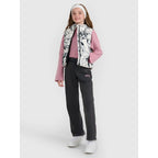 Girls' down vest with synthetic filling 4F 4FJRAW25TVJAF320-11A Clothing Your Sports Performance