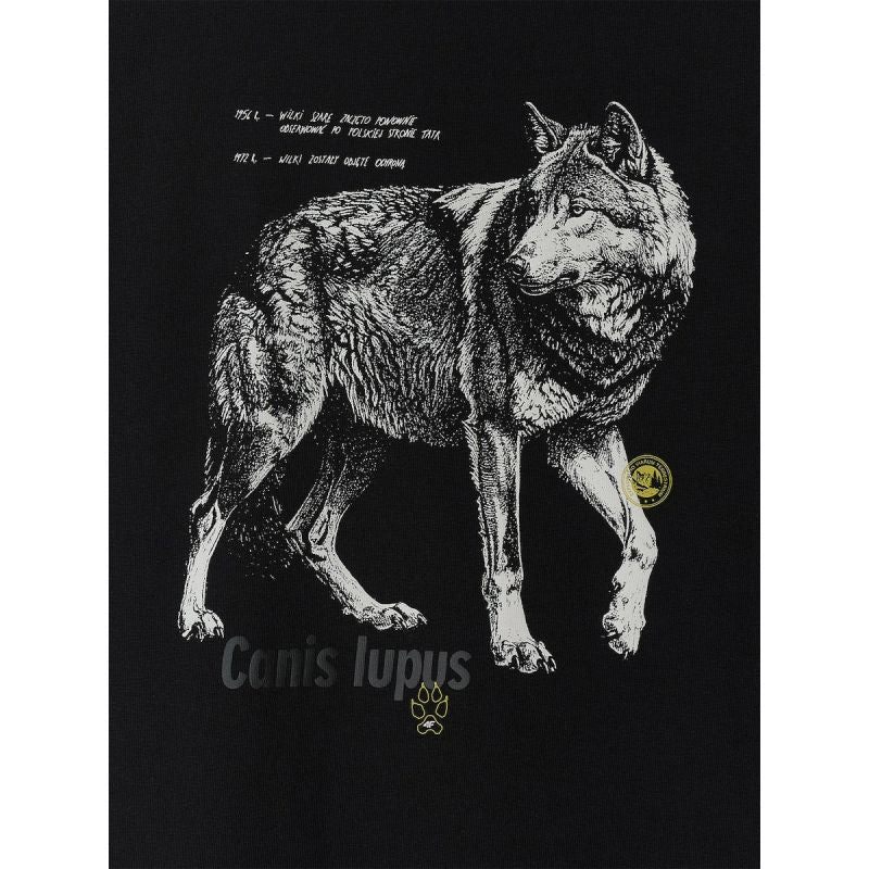 Men's regular printed T-shirt 4F 4FKAW26TTSHM4500-20S
