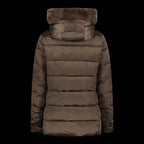 CMP women's winter jacket with hood, sports, insulated, brown (34K0036F/P981) In preparation Your Sports Performance