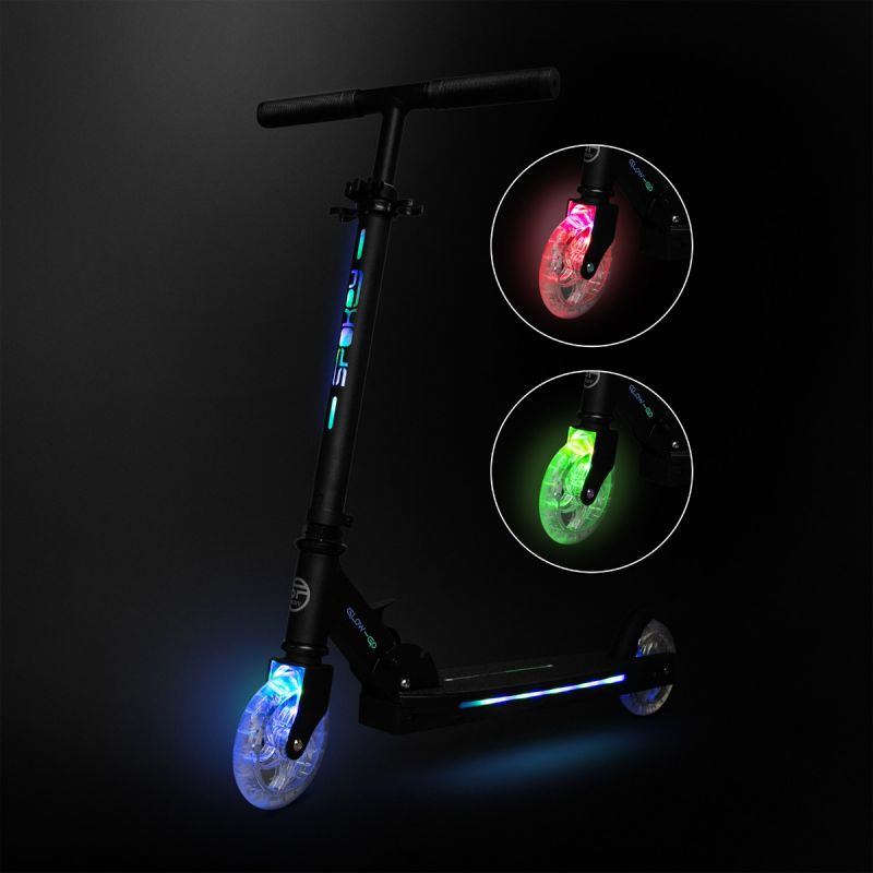 Spokey Glow-Go SPK-944778 Glowing Scooter Accessories/Skating/Hulajnogi/Traditional/For kids/Spokey Your Sports Performance