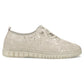 Beige leather shoes with elastic bands Filippo DP7810 Filippo