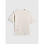 Oversized T-shirt with print for girls 4F 4FJRAW25TTSHF3187-11S *Kategoria tymczasowa Your Sports Performance