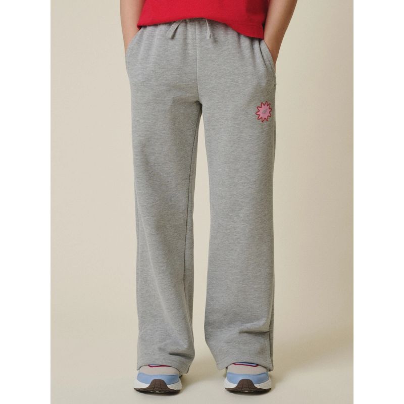 Girls’ Wide-Leg Sweatpants 4F 4FJRSS26TTROF1870-25M