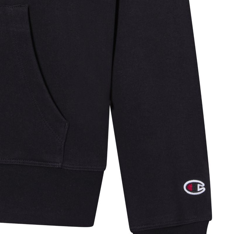 Champion Women's Full Zip Hoodie Sweatshirt Black 118406 KK001