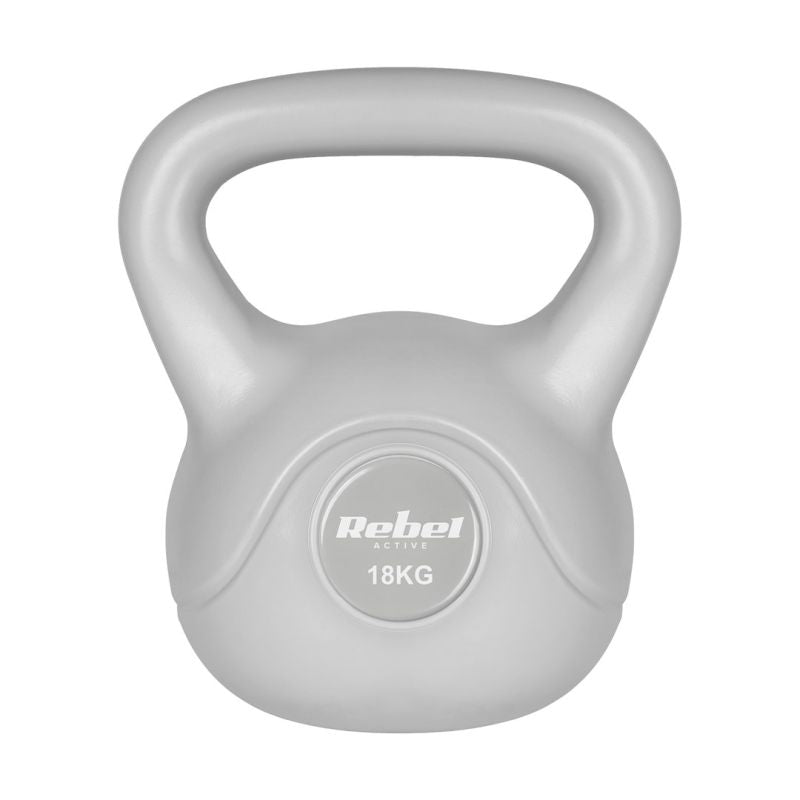 REBEL ACTIVE KETTLEBELL 18 KG RBA-2322G-18 GRAY To be categorized Your Sports Performance