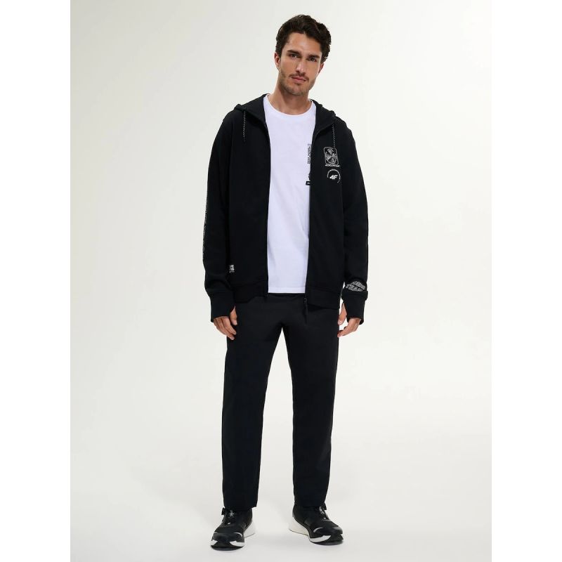 Men's relaxed hooded sweatshirt 4F 4FRSS26TSWSM2923-20S