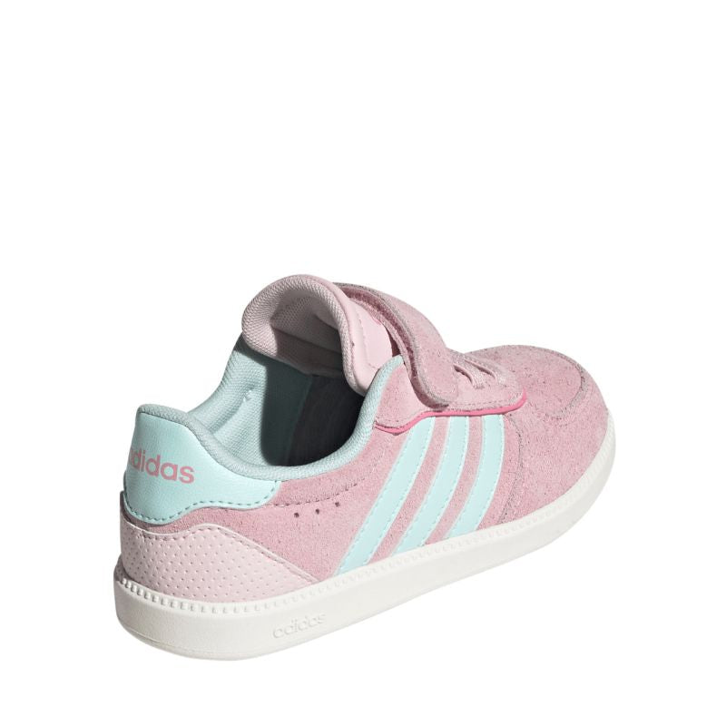 Adidas Breaknet Sleek pink and mint kids' shoes JS0136
