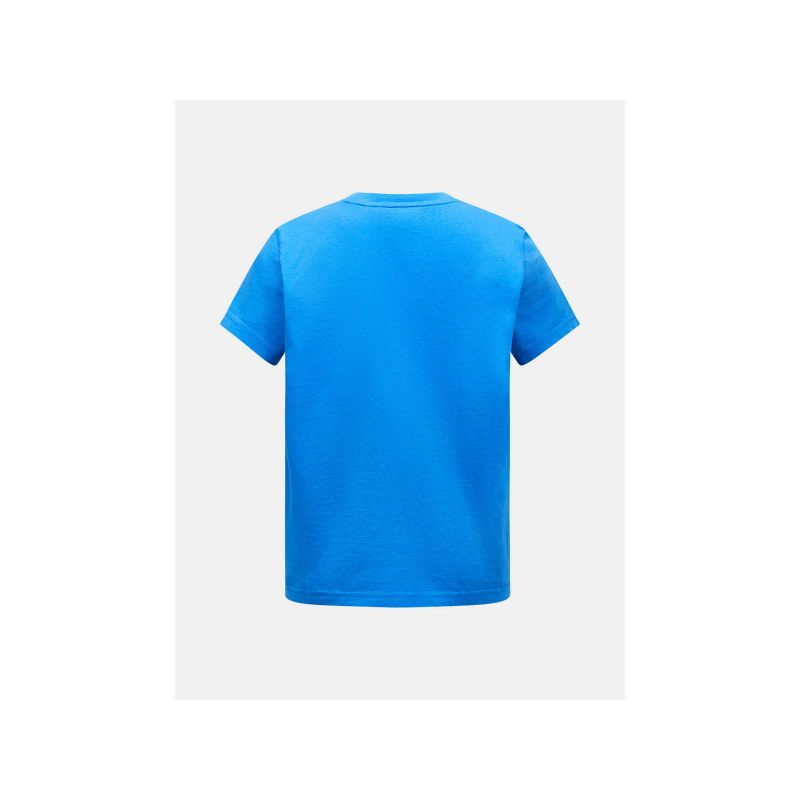 PEAK PERFORMANCE Jr Original Small Logo Tee blue