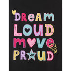 Girls' loose T-shirt with print 4F 4FJRSS26TTSHF4137-20S 4f