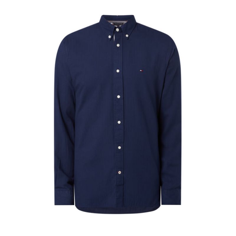 TOMMY HILFIGER MEN'S COTTON CASHMERE SHIRT In preparation Your Sports Performance