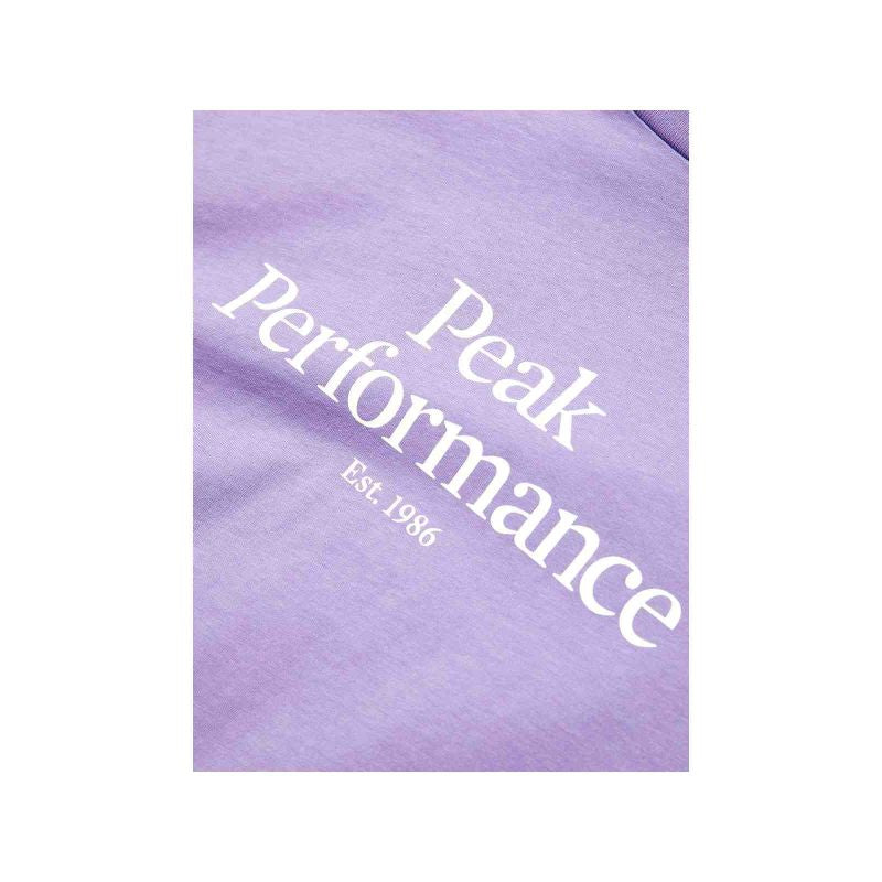 Peak Performance W Original Tee Purple Peak Performance