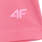 Girls' shorts 4F CAS F028 pink 4FJWSS26TSTIF028 54S