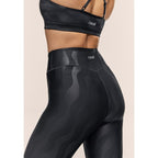 CASALL Sleek Strappy Sports Bra Printed Black