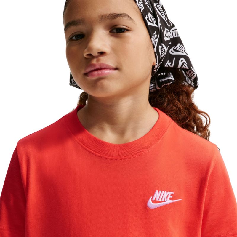 Nike Sportswear Kids' T-Shirt Orange FZ5177 842
