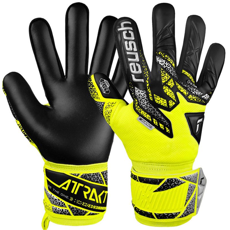 Reusch Attrakt Silver M 55 70 215 2025 goalkeeper gloves Accessories/Gloves Your Sports Performance