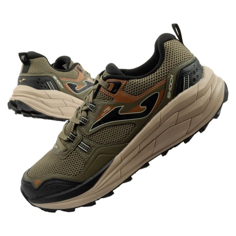 Joma Shock men's trekking shoes, sporty, trail, durable, khaki Joma